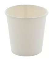 Papcap S papír pohár, 120 ml Fehér