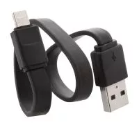 Stash USB töltőkábel Fekete