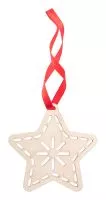 TreeCard karácsonyi üdvözlőlap, csillag