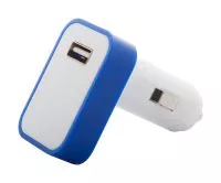 Waze USB-s autós szivargyújtó Kék