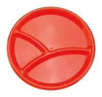 Zeka tányér Piros