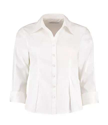 Women`s Tailored Fit Premium Oxford 3/4 Shirt