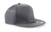 5 Panel Snapback Rapper Cap Graphite Grey