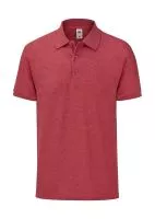 65/35 Tailored Fit Polo Heather Red