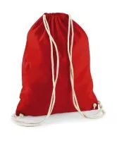 Cotton Gymsac Bright Red