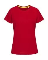 Active 140 Raglan Women Crimson Red