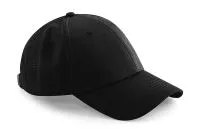 Air Mesh 6 Panel Cap Black