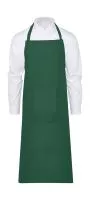 AMSTERDAM Bib Apron with Pocket Bottle Green