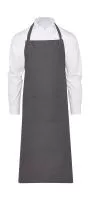 AMSTERDAM Bib Apron with Pocket Szürke