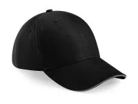 Athleisure 6 Panel Cap Black/Graphite Grey