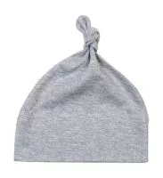 Baby 1 Knot Hat Heather Grey Melange