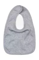 Baby Bib Heather Grey Melange