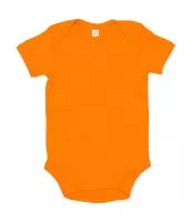 Baby Bodysuit Orange Organic