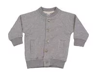 Baby Bomber Jacket Heather Grey Melange