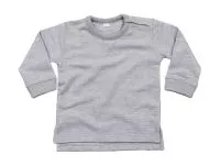 Baby Sweatshirt Heather Grey Melange