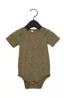 Baby Triblend Short Sleeve Onesie Olive Triblend