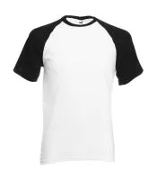 Baseball T White/Black