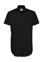 Black Tie SSL/men Poplin Shirt Black
