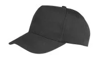 Boston 5-Panel Printers Cap Black