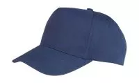 Boston 5-Panel Printers Cap Navy