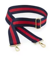 Boutique Adjustable Bag Strap Navy/Red
