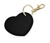 Boutique Heart Key Clip Black