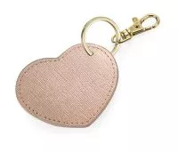 Boutique Heart Key Clip Rose Gold