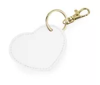 Boutique Heart Key Clip Fekete