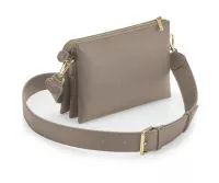 Boutique Soft Cross Body Bag Taupe
