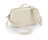 Boutique Structured Cross Body Bag Oyster