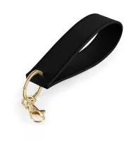 Boutique Wristlet Keyring Black