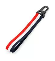 Brandable Key Clip Red/White/Navy