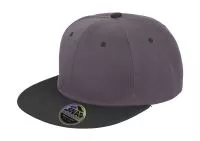 Bronx Original Flat Peak Dual Color Heather Grey/Black