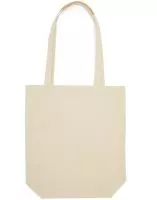 Canvas Cotton Bag LH with Gusset Natural