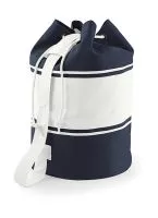 Canvas Duffle Navy/Off White