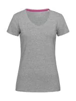 Claire V-neck Grey Heather