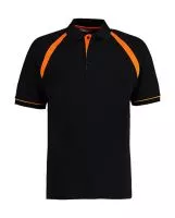 Classic Fit Oak Hill Polo Black/Orange