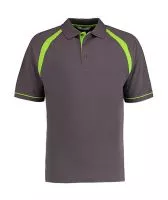 Classic Fit Oak Hill Polo Charcoal/Lime