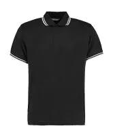 Classic Fit Tipped Collar Polo Graphite/White