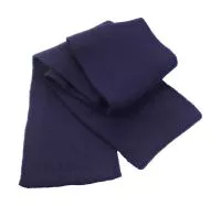 Classic Heavy Knit Scarf Navy