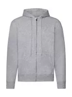 Classic Kapucnis felső Sweat Jacket Heather Grey