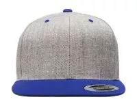 Classic Snapback 2-Tone Cap Heather/Royal