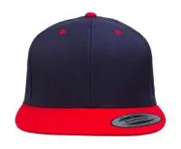 Classic Snapback 2-Tone Cap Navy/Red