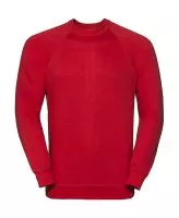 Classic Sweatshirt Raglan Bright Red
