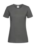 Classic-T Fitted Women Real Grey