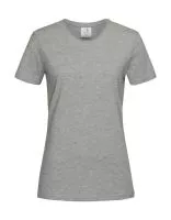 Classic-T Fitted Women Grey Heather