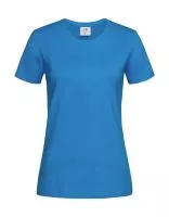 Classic-T Fitted Women Ocean Blue