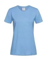 Classic-T Fitted Women Light Blue