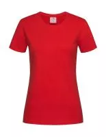 Classic-T Fitted Women Scarlet Red