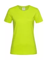 Classic-T Fitted Women Bright Lime